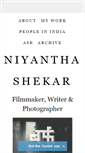 Mobile Screenshot of niyantha.com